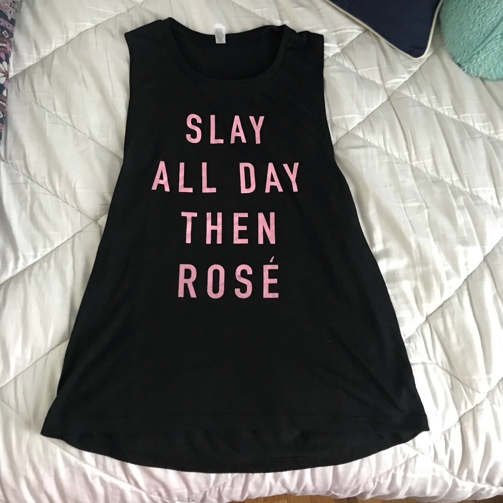 Trendy Rosé Tank